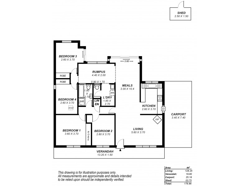 15 Dunn Street, Bridgewater SA 5155 Floorplan