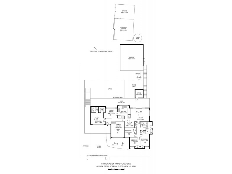 89 Piccadilly Road, Crafers SA 5152 Floorplan