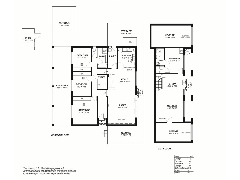 7 Stacey Street, Crafers SA 5152 Floorplan