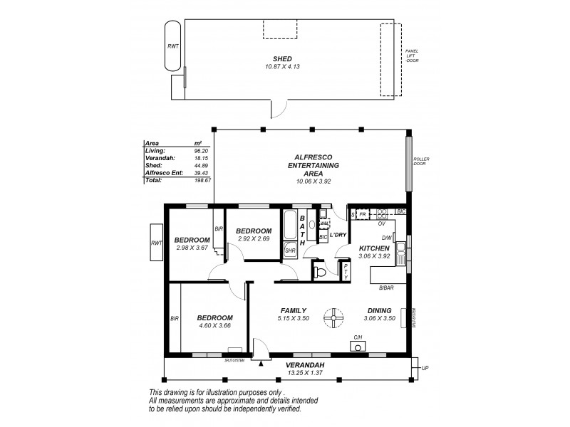 41 Avoca Avenue, Bridgewater SA 5155 Floorplan