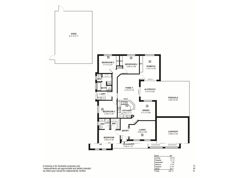 8 ODonnell Drive, Littlehampton SA 5250 Floorplan
