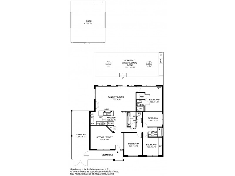 32 Second Avenue, Bridgewater SA 5155 Floorplan