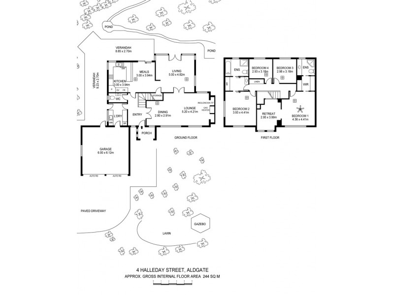 4 Halleday Street, Aldgate SA 5154 Floorplan
