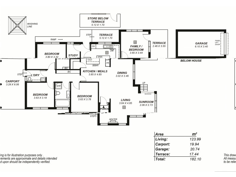 3 Walker Street, Crafers SA 5152 Floorplan