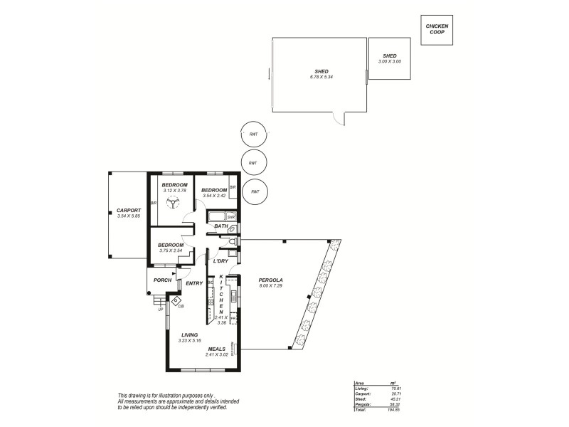 12 Hagen Street, Echunga SA 5153 Floorplan