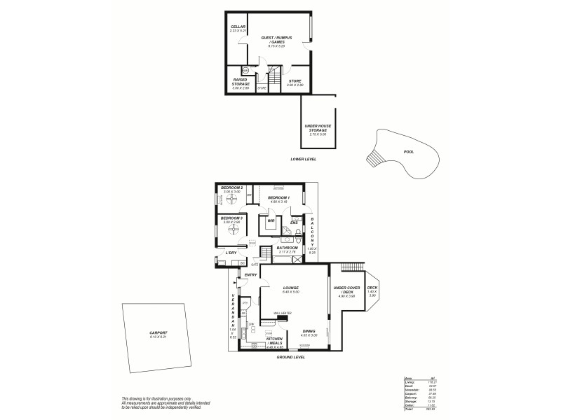 26 Ash Avenue, Belair SA 5052 Floorplan