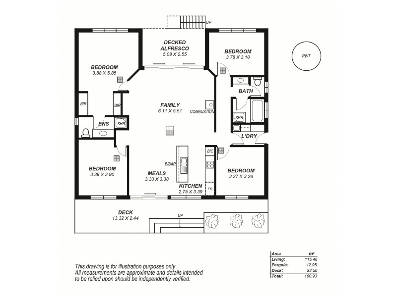 60 Wattle Tree Road, Bridgewater SA 5155 Floorplan