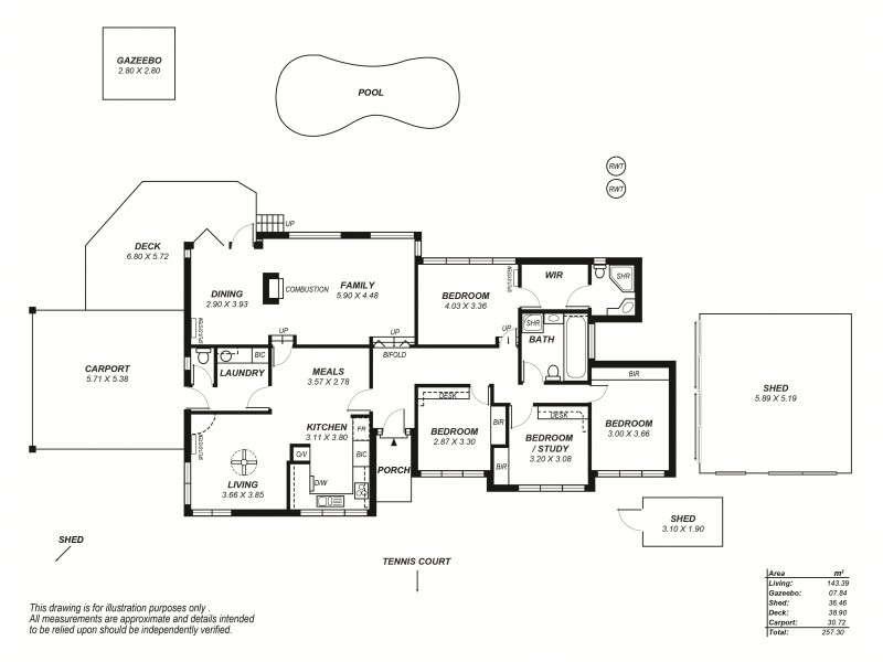 19 Keroma Drive, Aldgate SA 5154 Floorplan