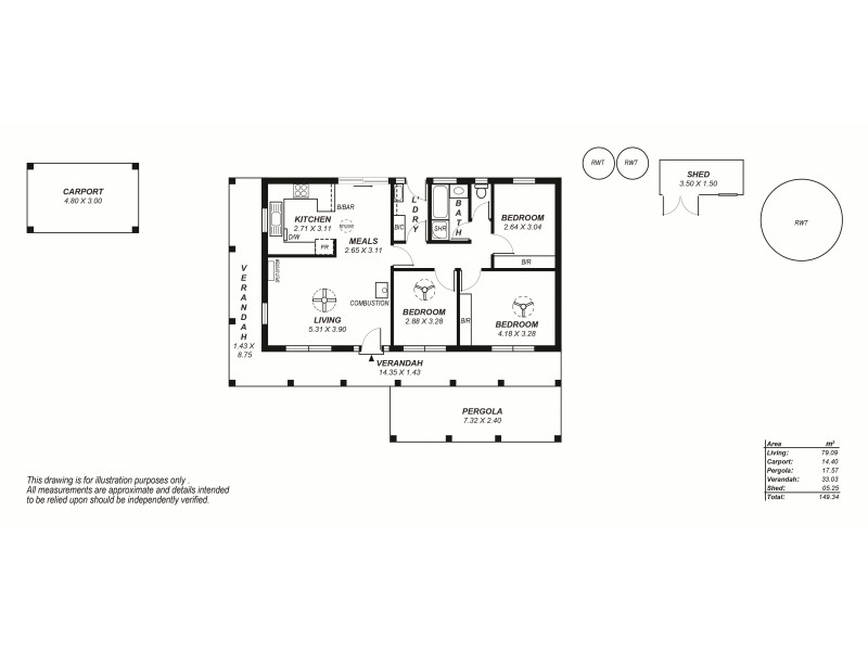 24 Ophir Avenue, Bridgewater SA 5155 Floorplan