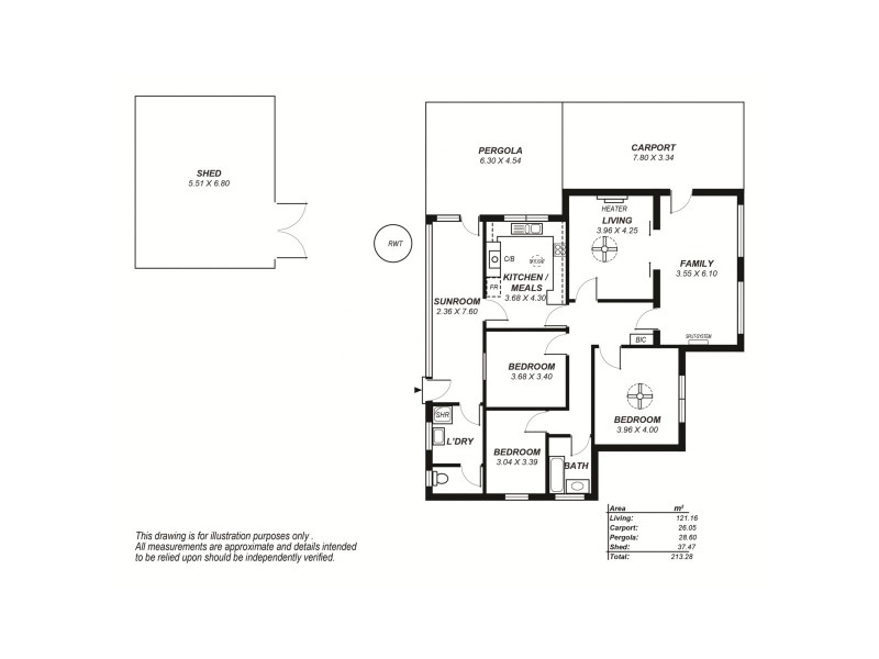 130 Coldstore Road, Lenswood SA 5240 Floorplan