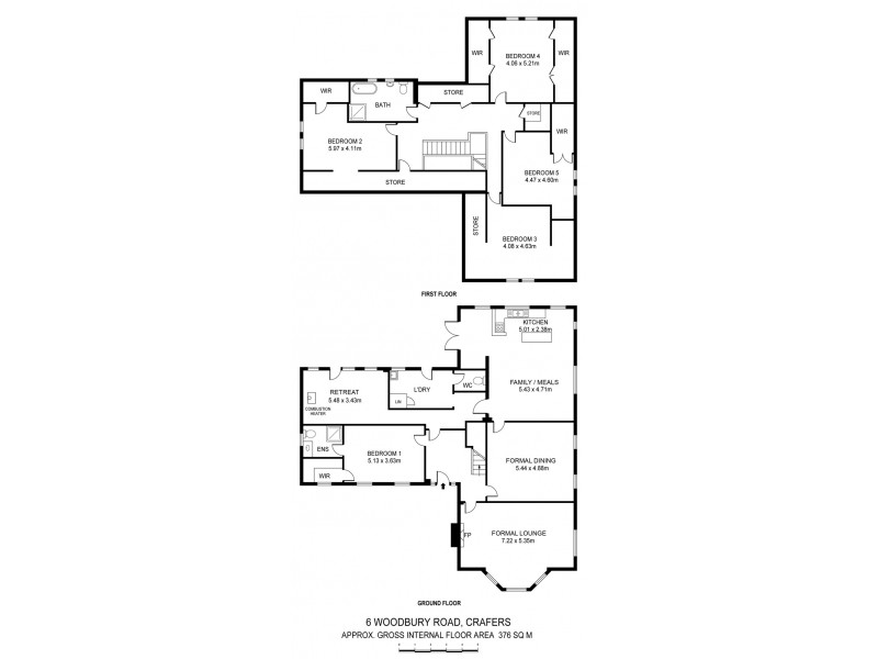 6 Woodbury Road, Crafers SA 5152 Floorplan