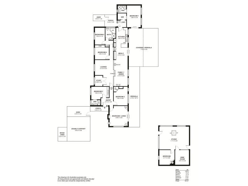 78 Cricklewood Road, Heathfield SA 5153 Floorplan