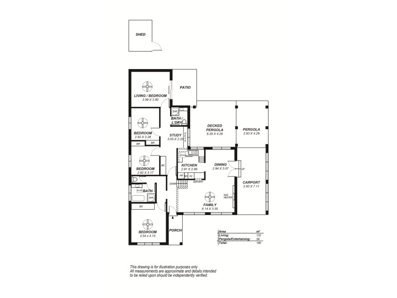 5 Ophir Close, Bridgewater SA 5155 Floorplan