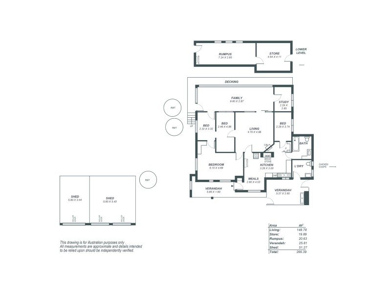 23 Rosewarne Crescent, Bridgewater SA 5155 Floorplan