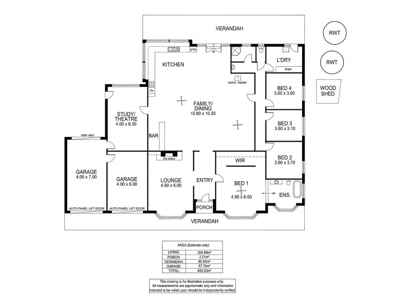 30 Gollan Avenue, Strathalbyn SA 5255 Floorplan