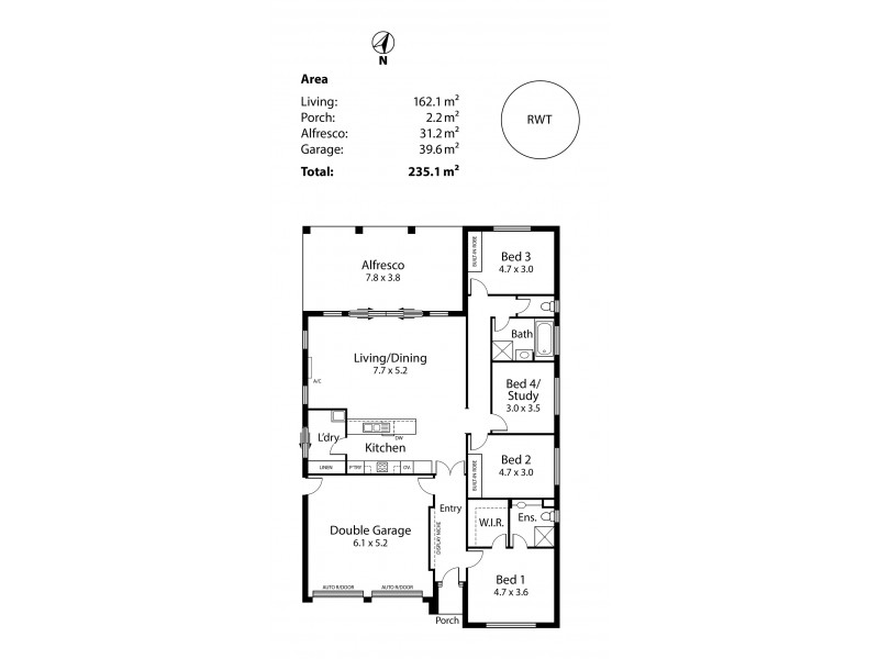 13 Cobb & Co Court, Strathalbyn SA 5255 Floorplan