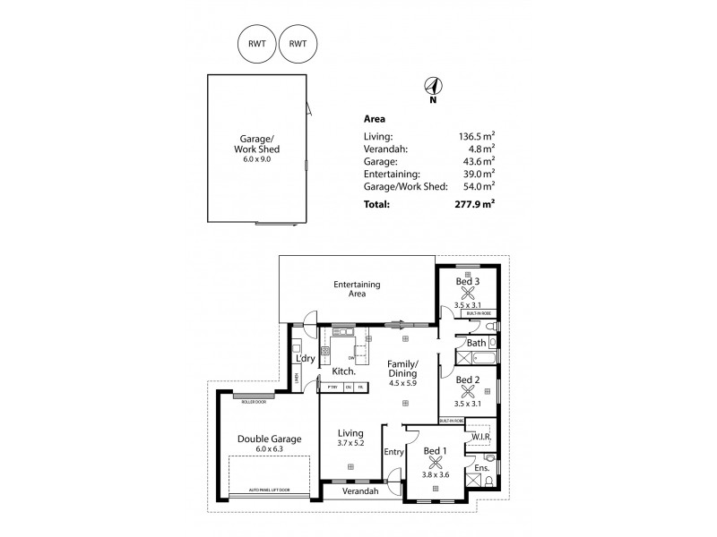 7 Wolf Avenue, Strathalbyn SA 5255 Floorplan