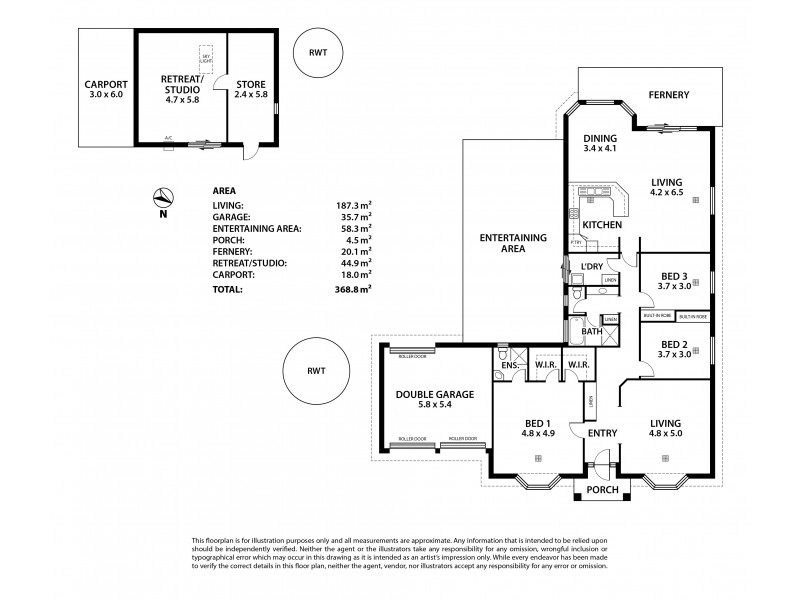 20 Carruthers Court, Strathalbyn SA 5255 Floorplan