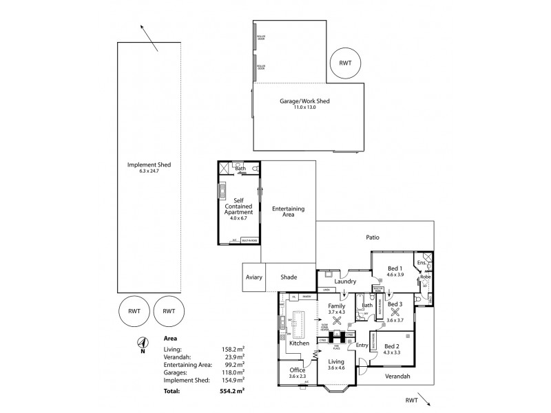 560 – Lot Alexandrina Road, Strathalbyn SA 5255 Floorplan