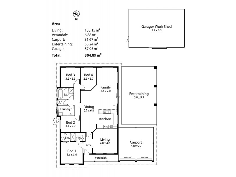 37 Strathmont Drive, Strathalbyn SA 5255 Floorplan
