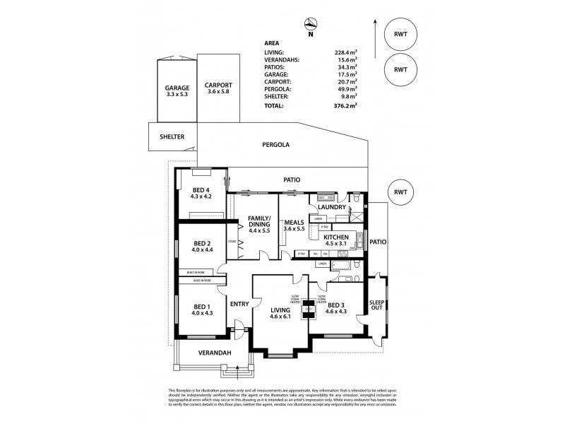 Dalblair 1A Angas Place, Strathalbyn SA 5255 Floorplan
