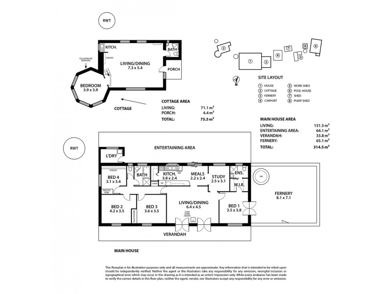 56 Samuels Road, Callington SA 5254 Floorplan