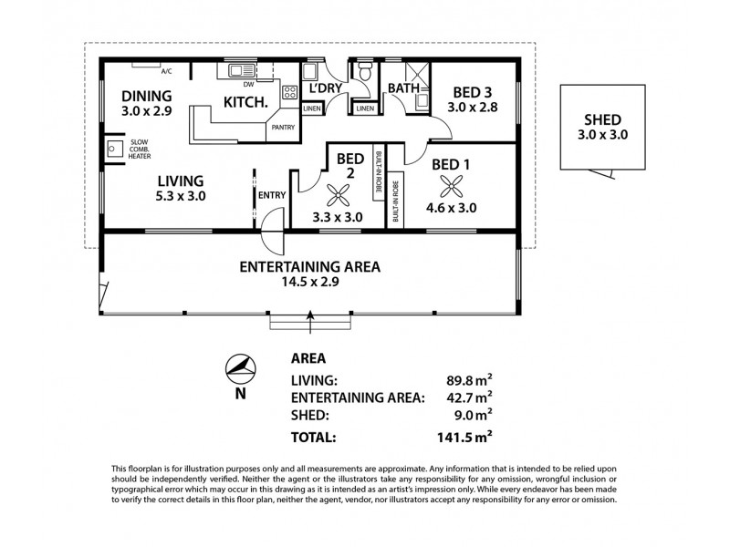 1/4 Church Hill Road, Echunga SA 5153 Floorplan