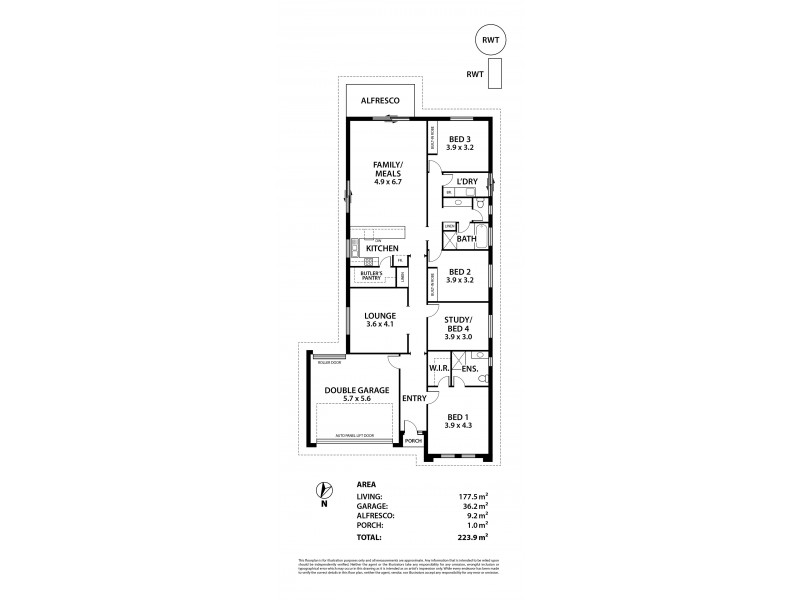 12 Cobb & Co Court, Strathalbyn SA 5255 Floorplan