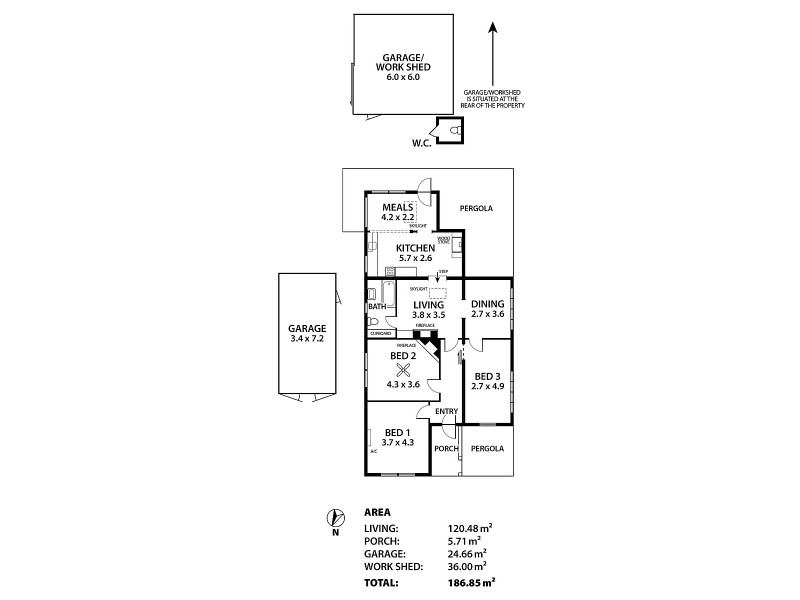 7 Callington Road, Strathalbyn SA 5255 Floorplan