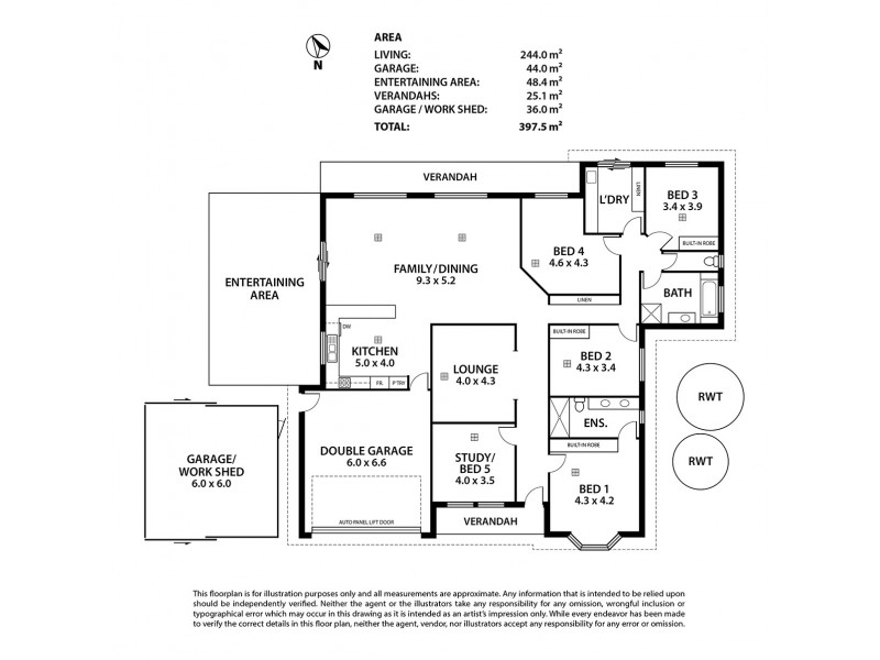 76 Hampden Way, Strathalbyn SA 5255 Floorplan