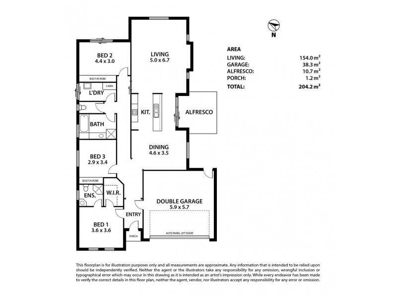 17 Bateman Street, Strathalbyn SA 5255 Floorplan