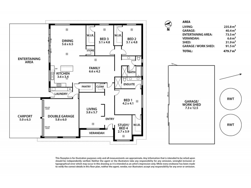 20C Roper Road, Strathalbyn SA 5255 Floorplan