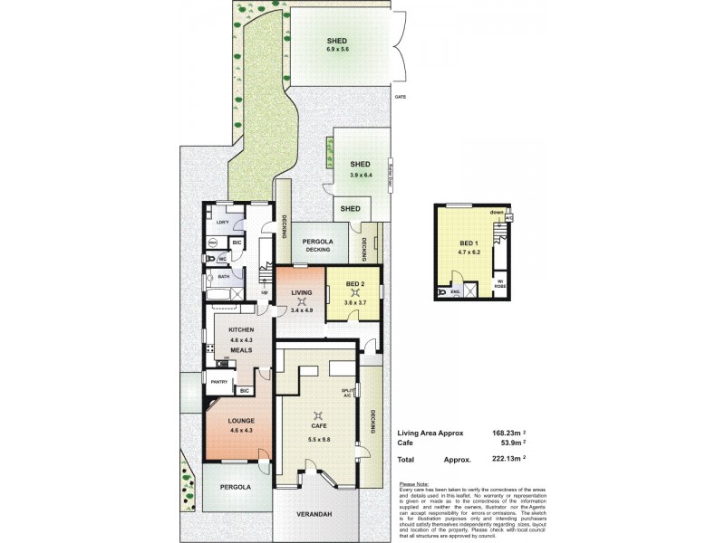 23 High Street, Strathalbyn SA 5255 Floorplan