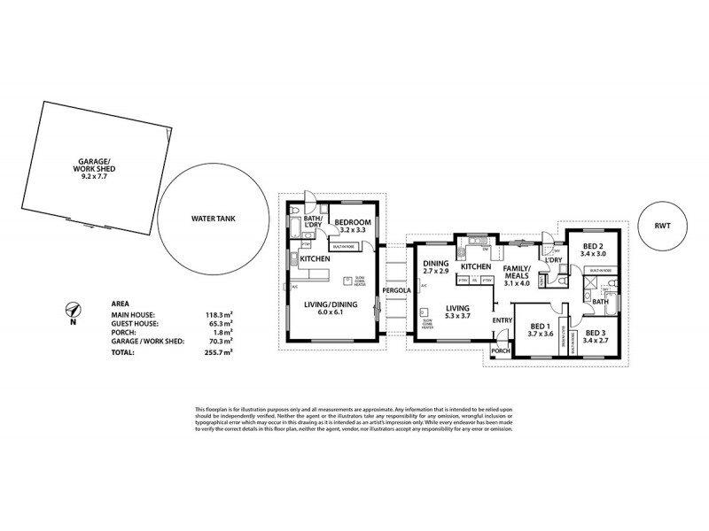 142 McHarg Creek Road, Ashbourne SA 5157 Floorplan