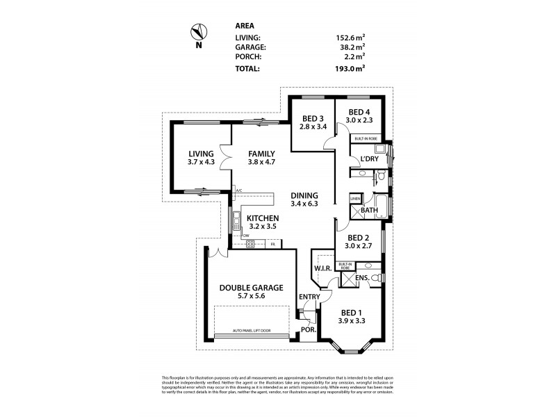 5 Post Close, Mount Barker SA 5251 Floorplan
