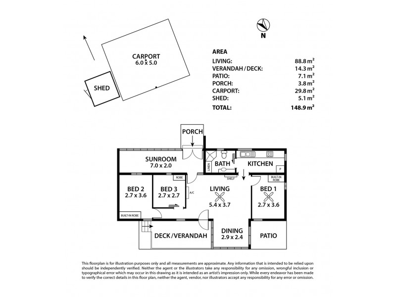43 Rosemary Street, Goolwa Beach SA 5214 Floorplan