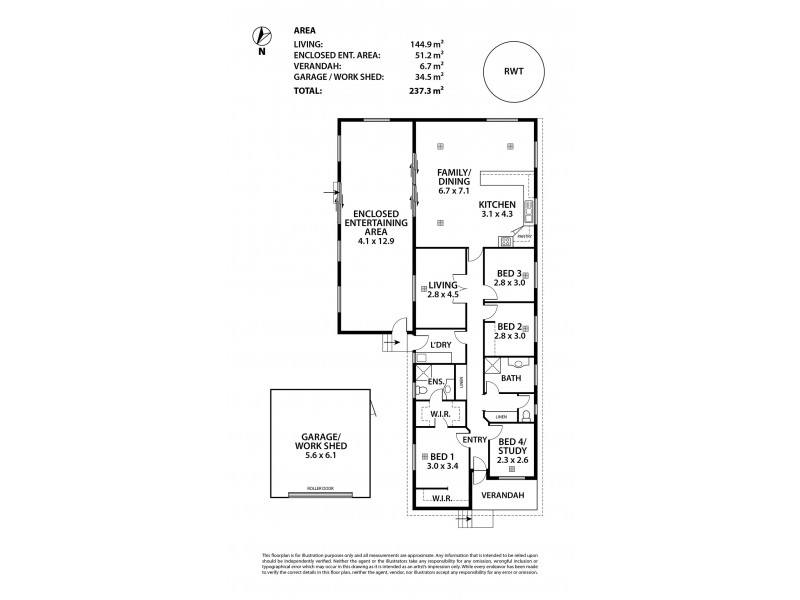 24 Tarella Street, Milang SA 5256 Floorplan