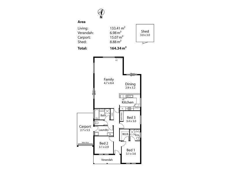 20 Strathmont Drive, Strathalbyn SA 5255 Floorplan