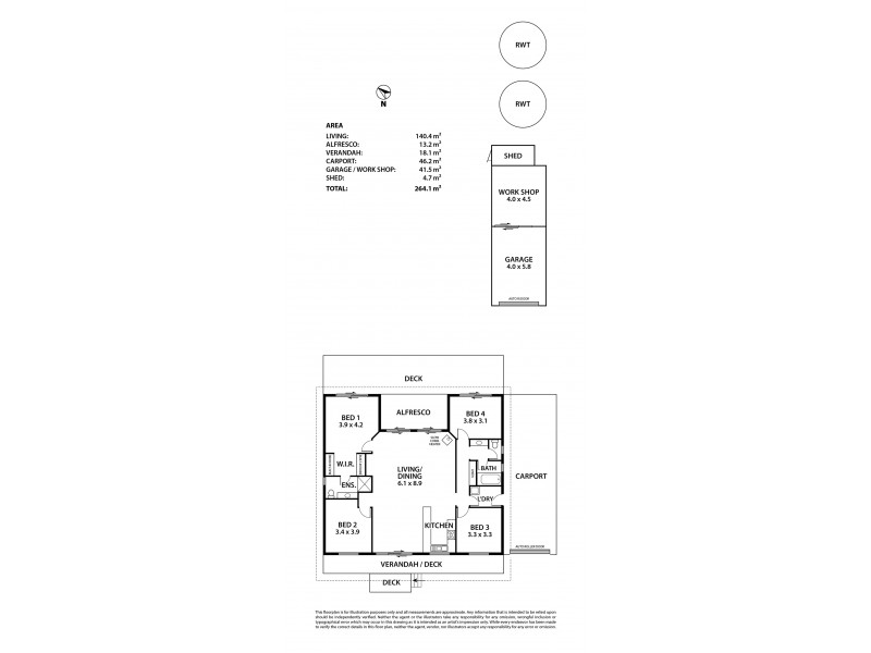 36 Jupiter Street, Milang SA 5256 Floorplan