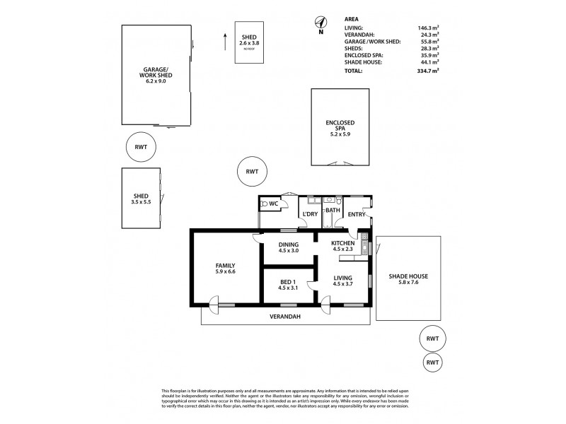 7 Chapel Street, Milang SA 5256 Floorplan