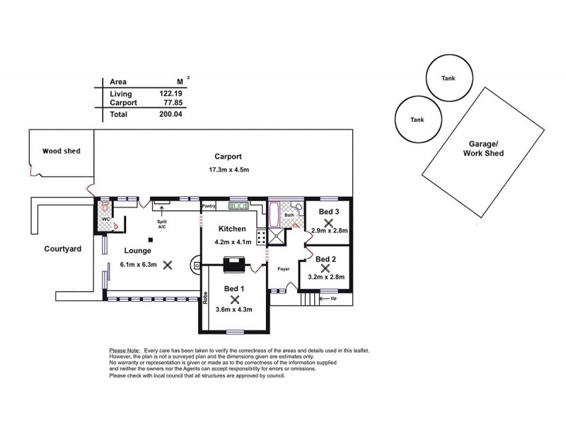 665 Bull Creek Road, Bull Creek SA 5157 Floorplan