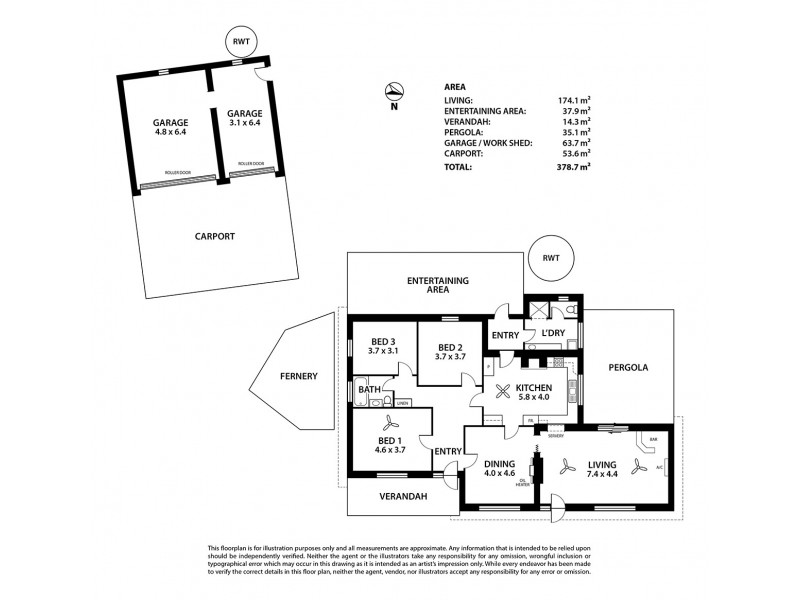 6 Love Avenue, Strathalbyn SA 5255 Floorplan