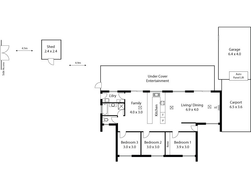 2 Candy Street, Morphett Vale SA 5162 Floorplan