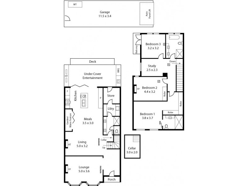 136 Gover Street, North Adelaide SA 5006 Floorplan