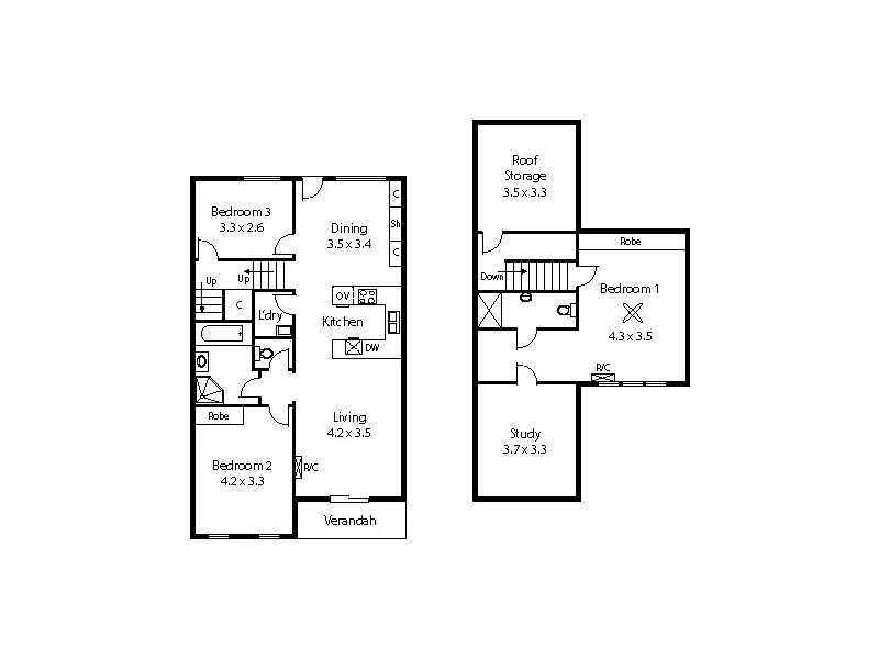 39/18 Bewes Street, Adelaide SA 5000 Floorplan