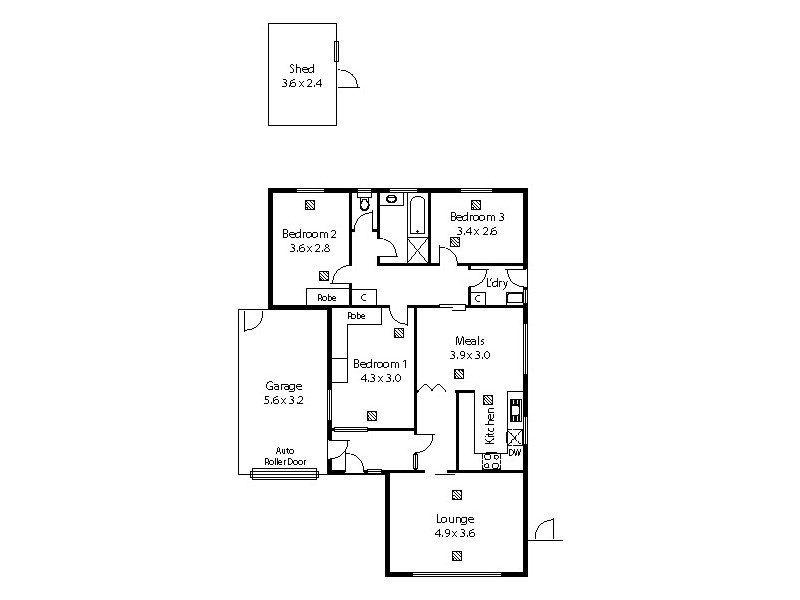 10 St Helen Street, Parkside SA 5063 Floorplan