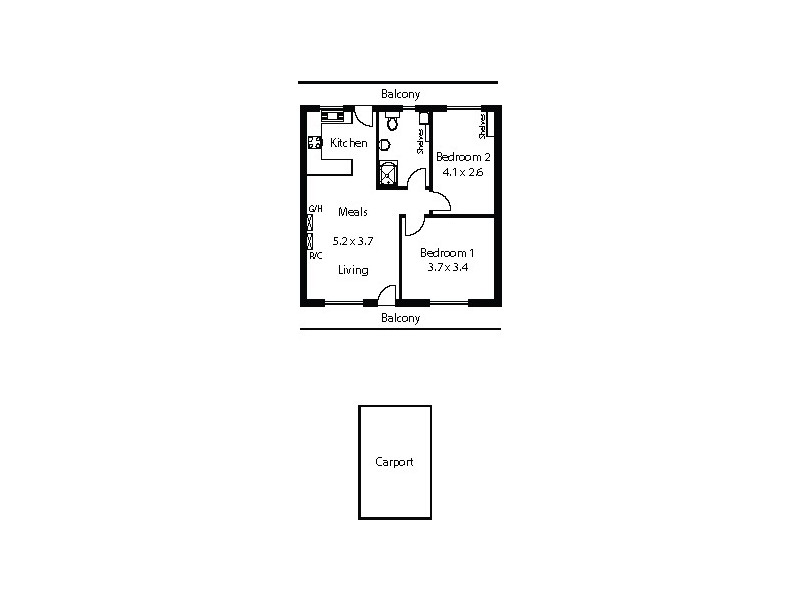11/57 Wattle Avenue, Hove SA 5048 Floorplan