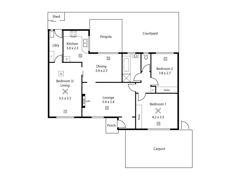 4/42 Ningana Avenue, Kings Park SA 5034 Floorplan