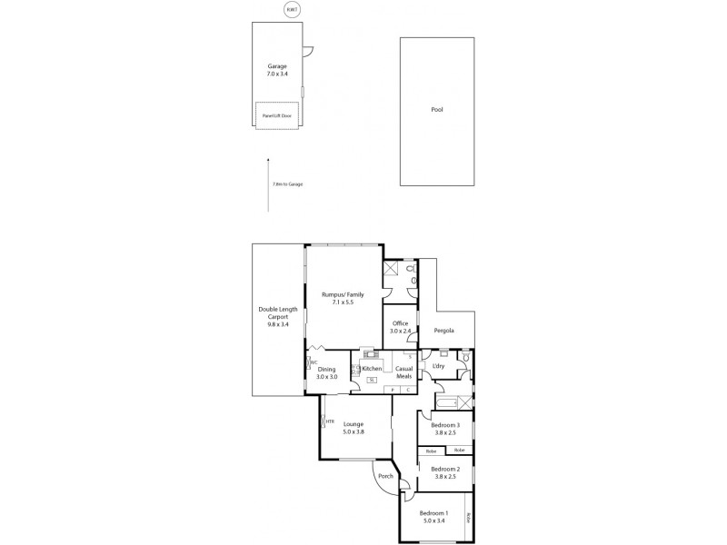 25 Bideford Avenue, Clarence Gardens SA 5039 Floorplan