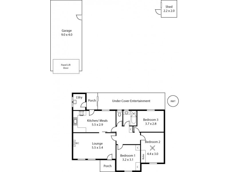 9 Walsh Street, Netley SA 5037 Floorplan